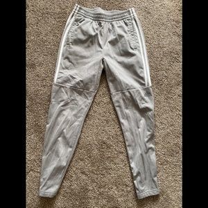 Adidas Gray Zip Jogger (Size M)